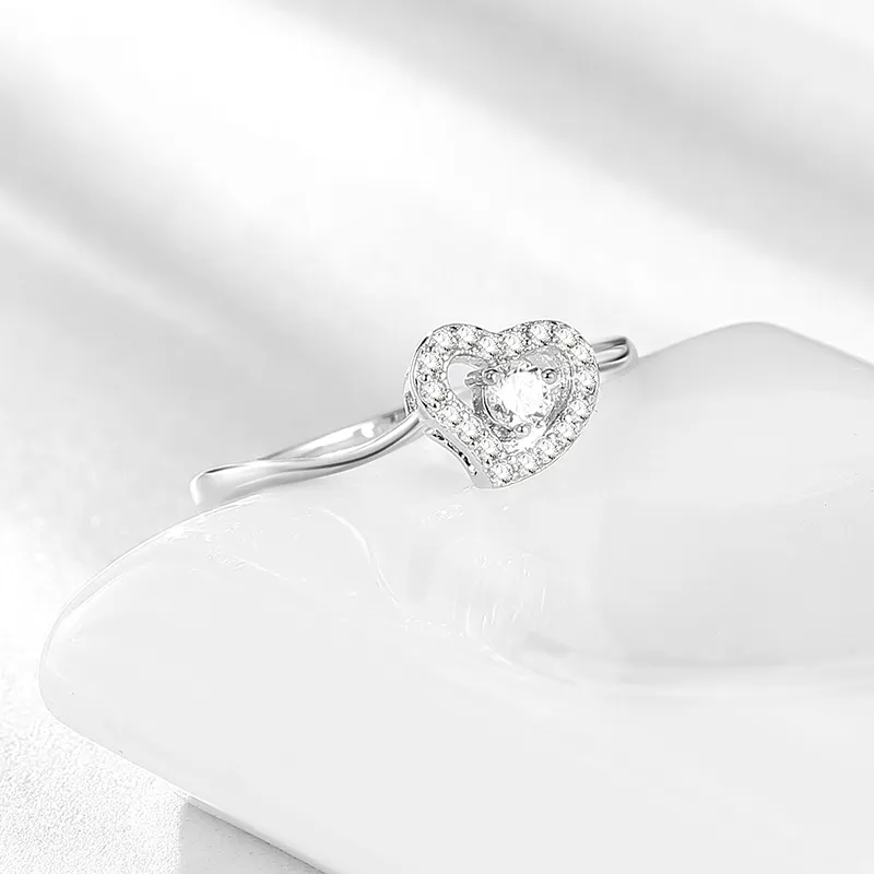 CENTURY&KINDLE S925 Silver Rings Women's-4