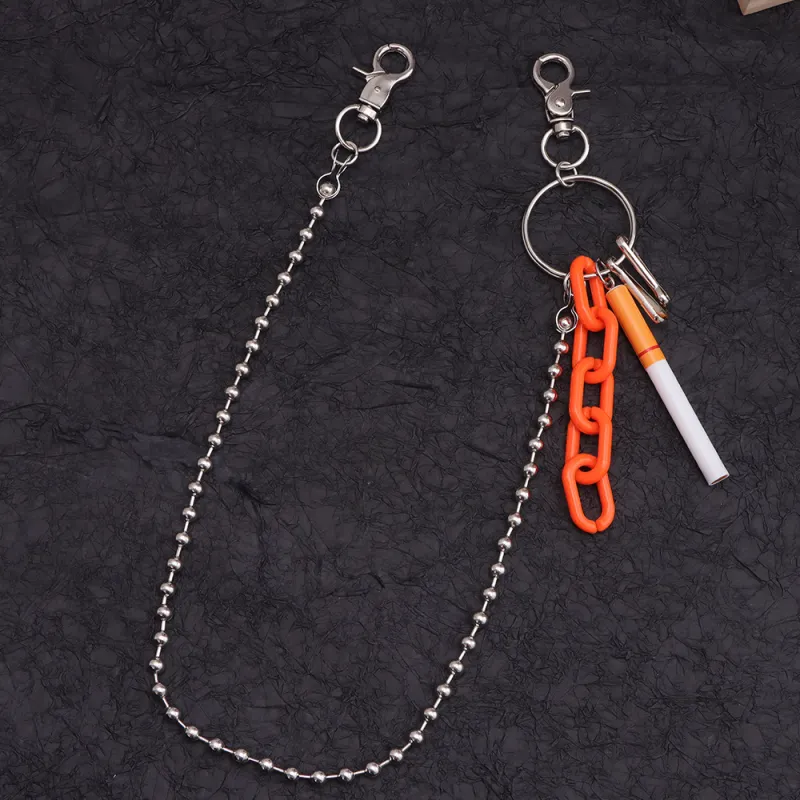 CENTURY&KINDLE Metal Pants Chains Unisex-1