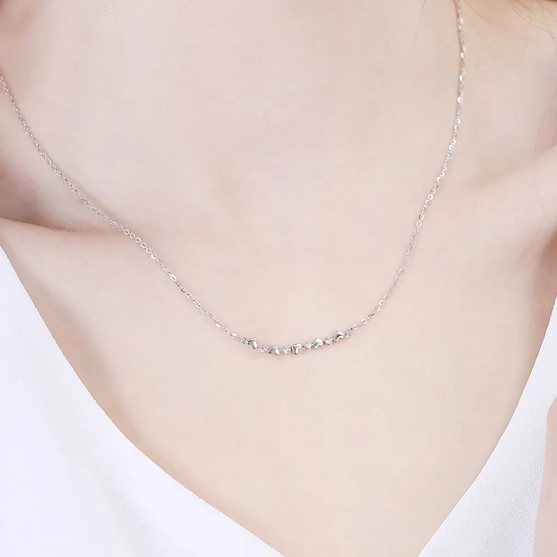 CENTURY&KINDLE S925 Silver Necklaces Women's-5