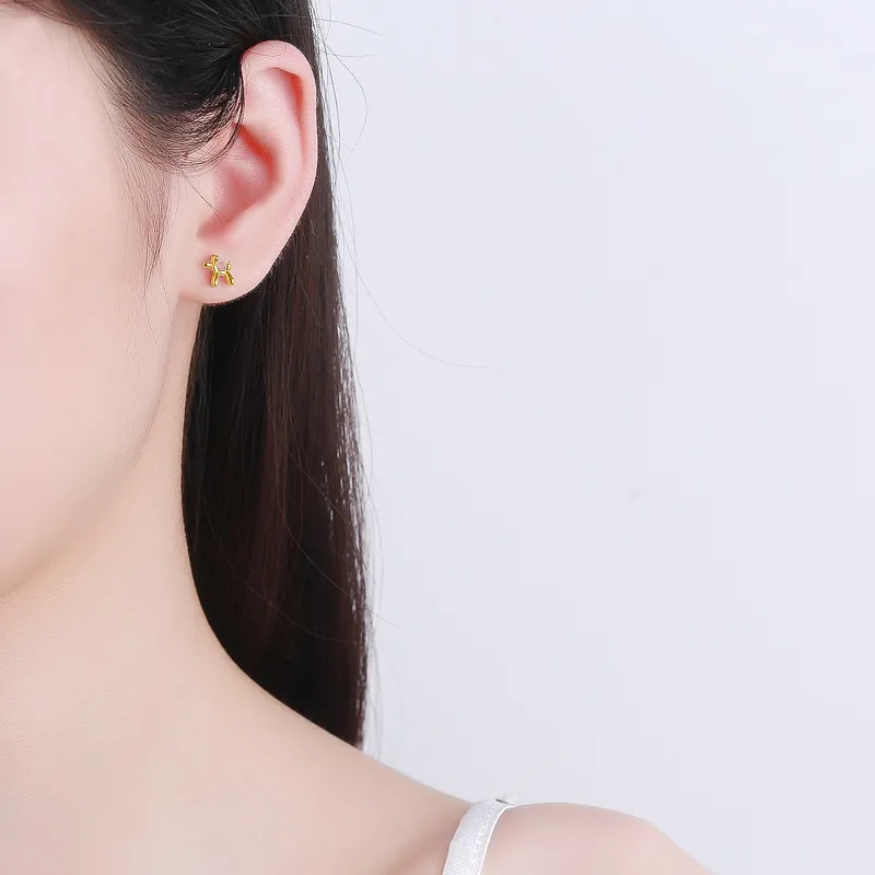 CENTURY&KINDLE S925 Silver Stud Earrings Women's-7