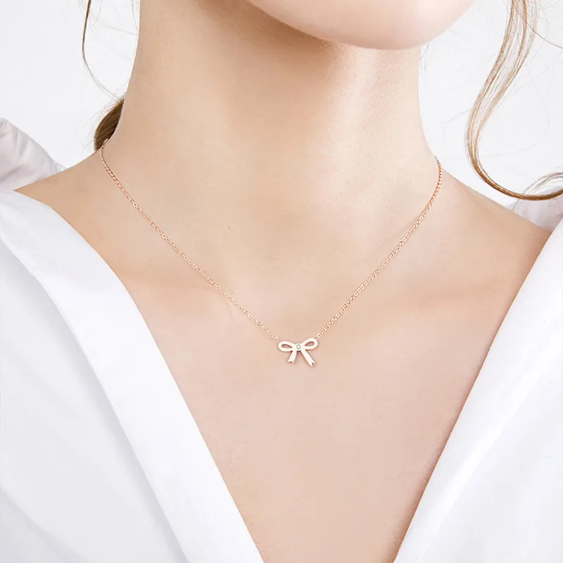 CENTURY&KINDLE 316L Titanium Steel Necklaces Women's-5