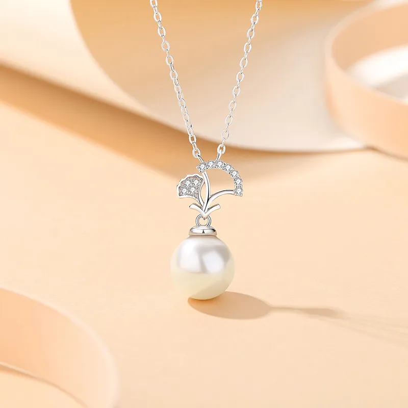 CENTURY&KINDLE 925 Sterling Silver Necklaces Women's-1