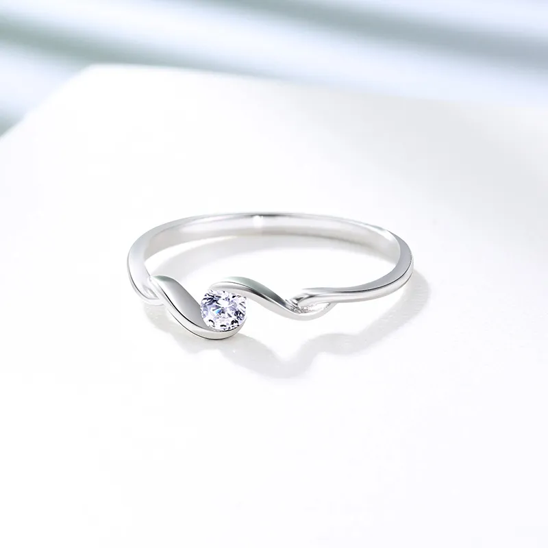 CENTURY&KINDLE S925 Silver Rings Women's-2