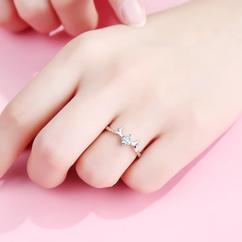 CENTURY&KINDLE S925 Silver Rings Women's-4