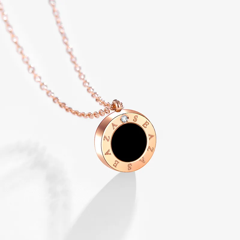 CENTURY&KINDLE 316L Titanium Steel Necklaces Women's-6