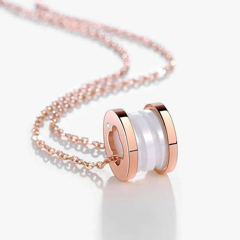 CENTURY&KINDLE 316L Titanium Steel Necklaces Women's-3
