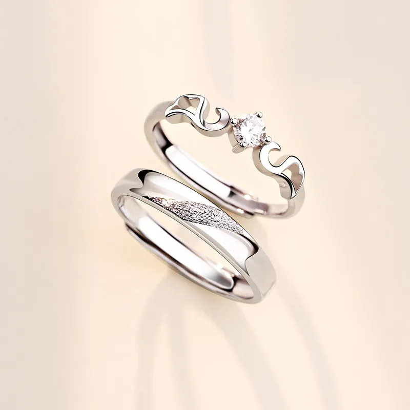 CENTURY&KINDLE S925 Silver Rings Unisex-2