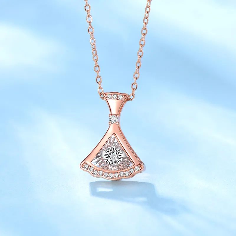 CENTURY&KINDLE 316L Titanium Steel Necklaces Women's-4