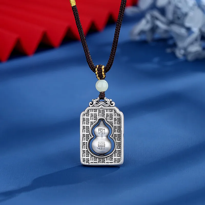 CENTURY&KINDLE 999 Fine Silver Pendants Unisex-2