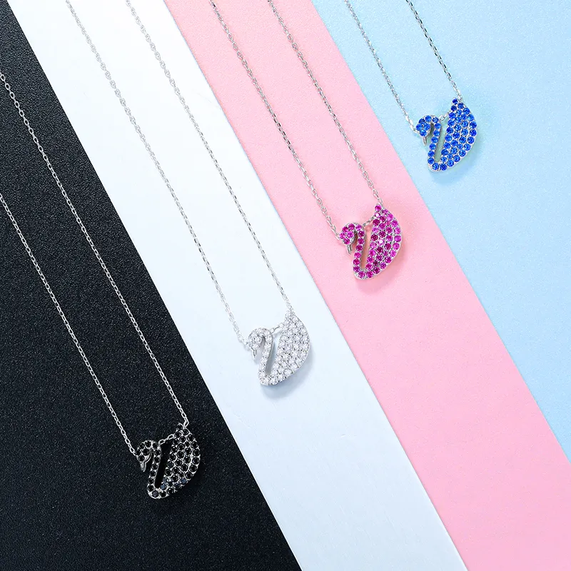 CENTURY&KINDLE S925 Silver Necklaces Women's-11