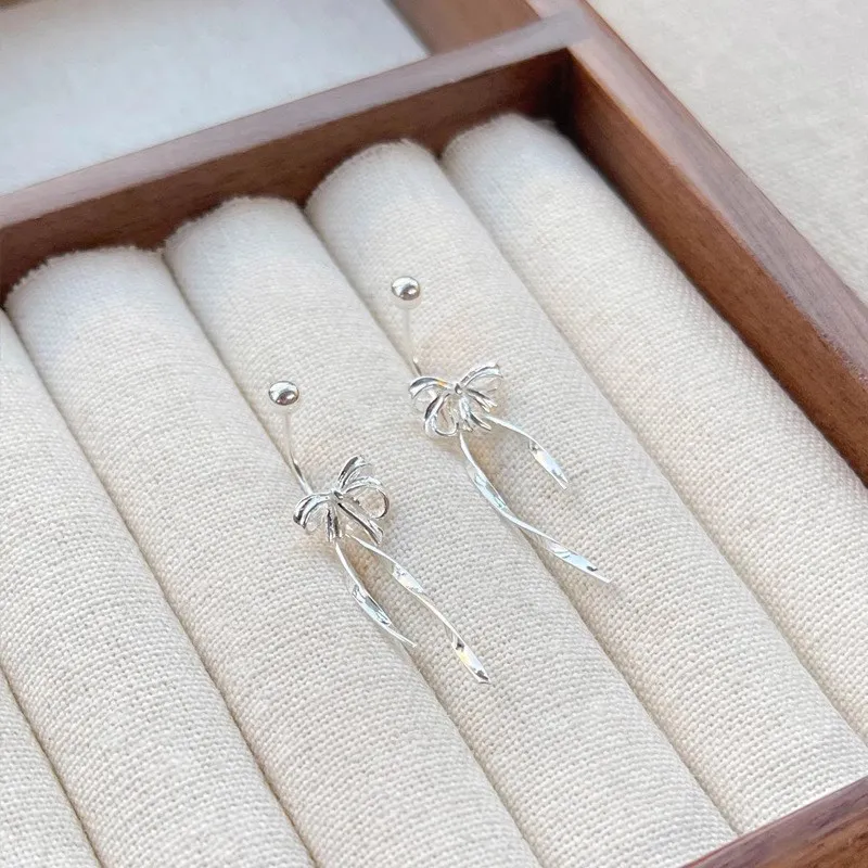 CENTURY&KINDLE S925 Silver Earrings Women's-3
