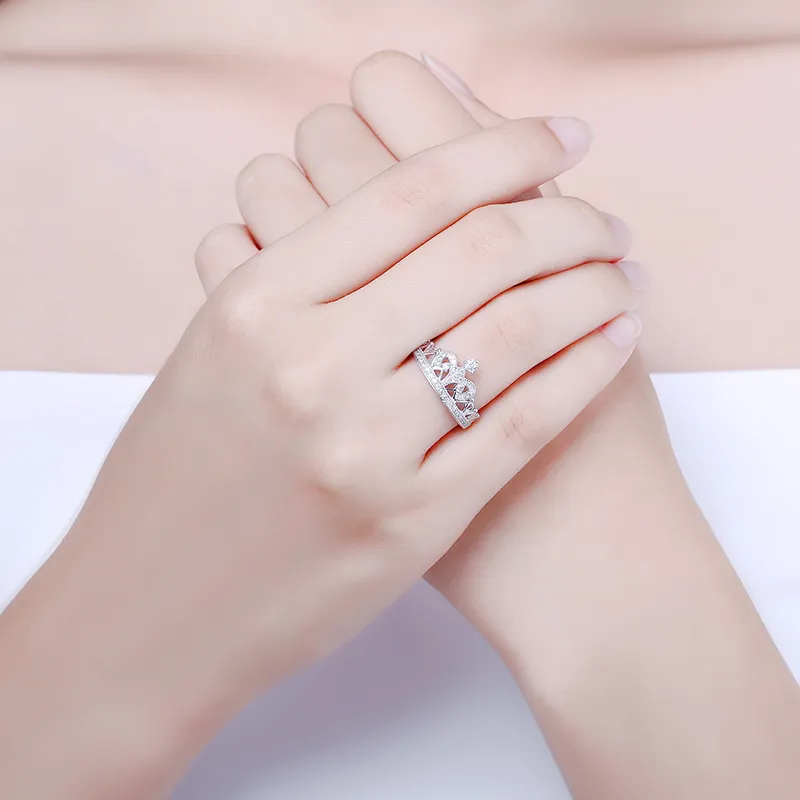 CENTURY&KINDLE S925 Silver Rings Women's-3