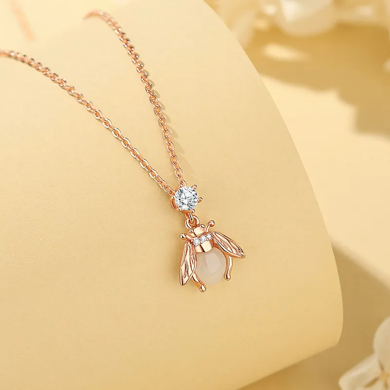 CENTURY&KINDLE S925 Silver Necklaces Women's-4
