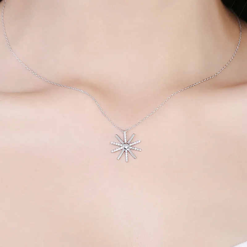 CENTURY&KINDLE S925 Silver Necklaces Women's-7