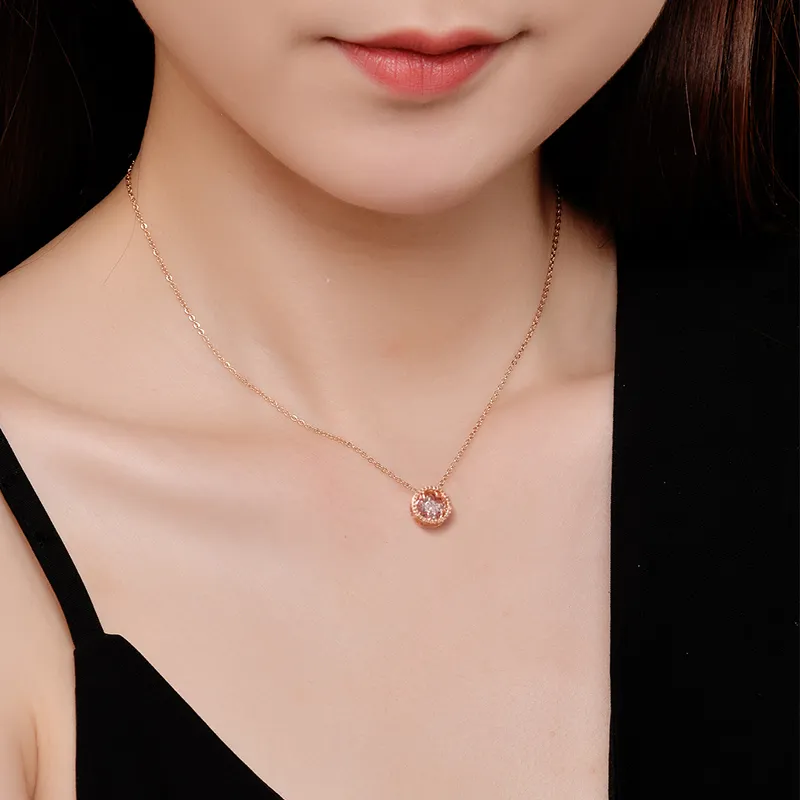 CENTURY&KINDLE 316L Titanium Steel Necklaces Women's-1