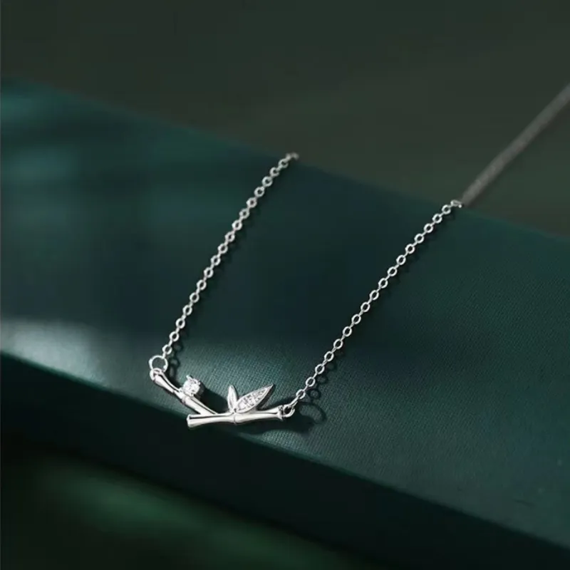 CENTURY&KINDLE 925 Sterling Silver Necklaces Women's-3