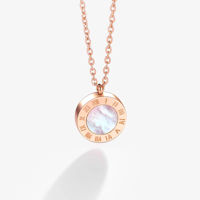 CENTURY&KINDLE 316L Titanium Steel Necklaces Women's-3