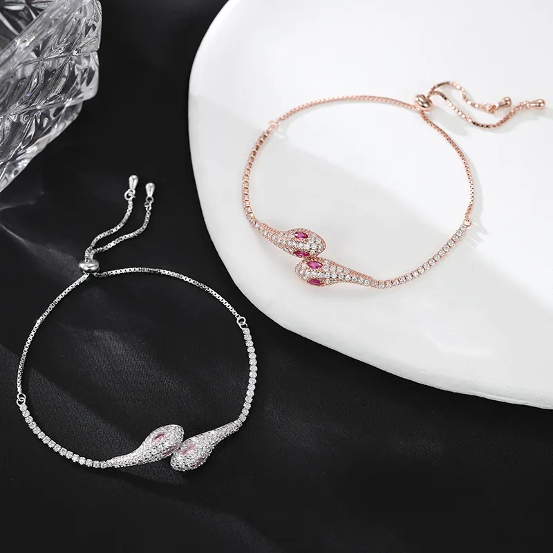 CENTURY&KINDLE 925 Sterling Silver Bracelets Women's-2