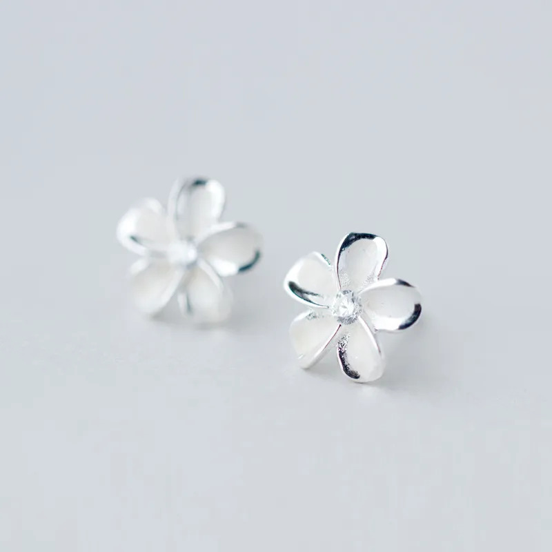 CENTURY&KINDLE S925 Silver Stud Earrings Women's-2