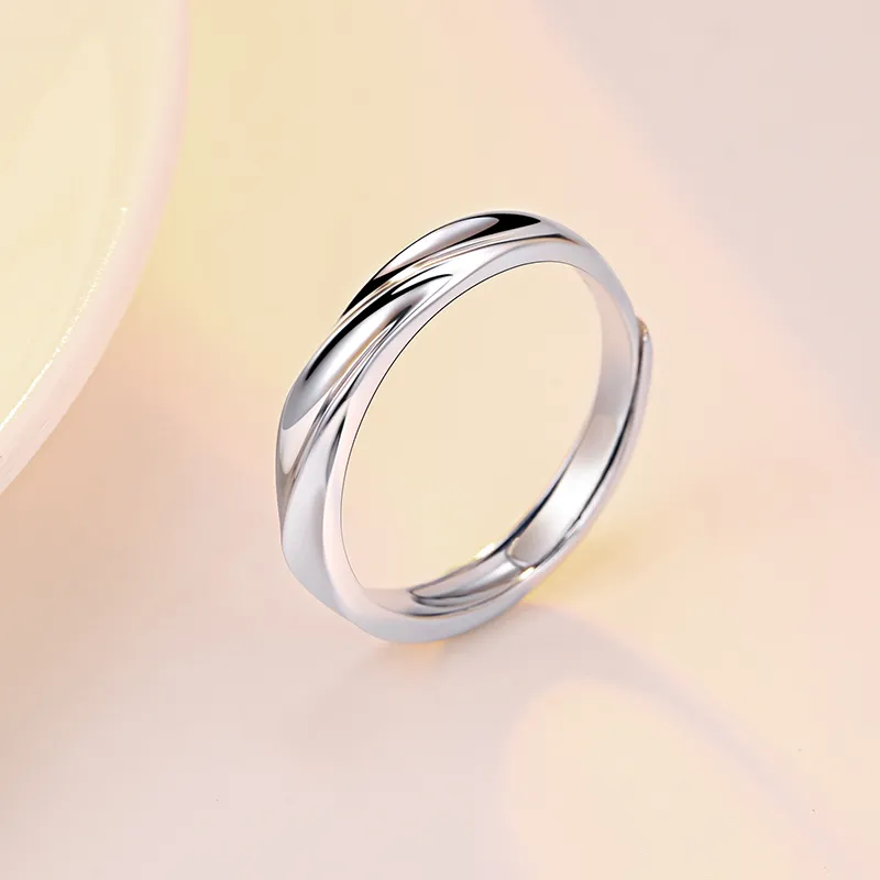 CENTURY&KINDLE S925 Silver Rings Unisex-1