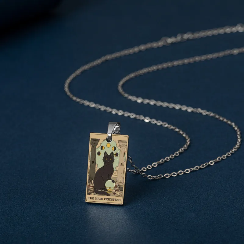 CENTURY&KINDLE Titanium Steel Necklaces Unisex-3
