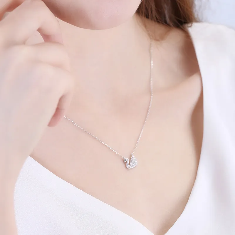 CENTURY&KINDLE S925 Silver Necklaces Women's-2