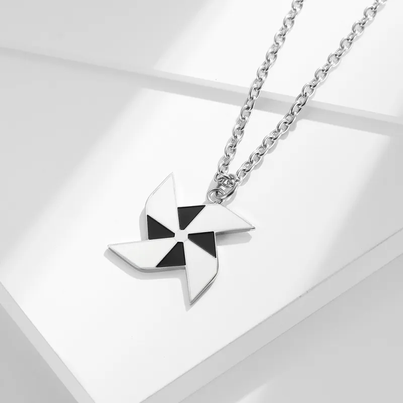 CENTURY&KINDLE Titanium Steel Necklaces Unisex-4
