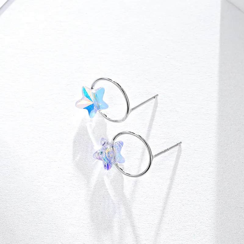 CENTURY&KINDLE S925 Silver Earrings Women's-6