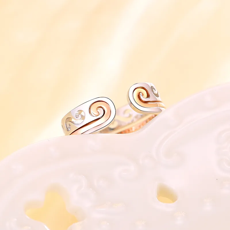 CENTURY&KINDLE S925 Silver Rings Unisex-1