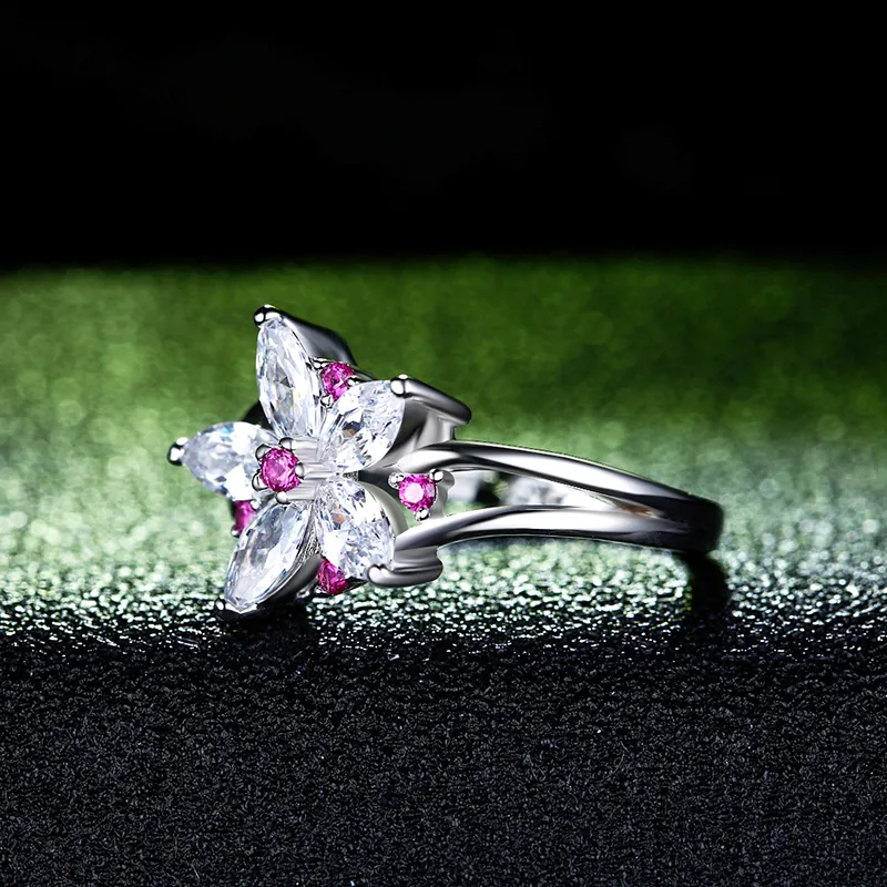 CENTURY&KINDLE S925 Silver Rings Women's-4