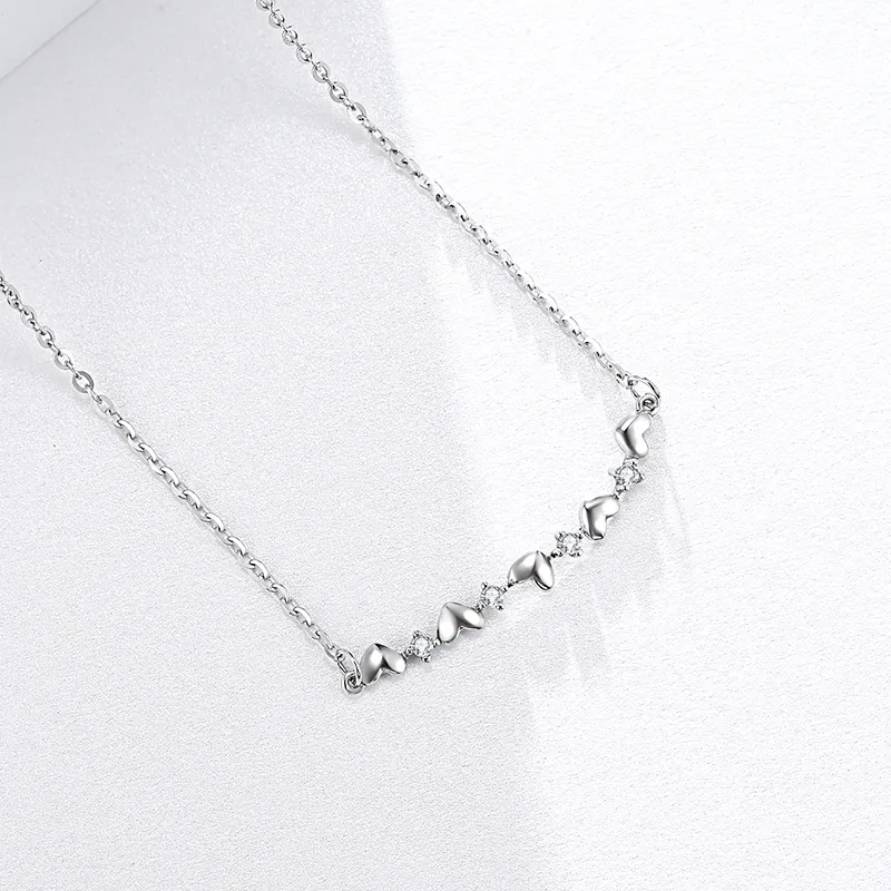 CENTURY&KINDLE S925 Silver Necklaces Women's-1