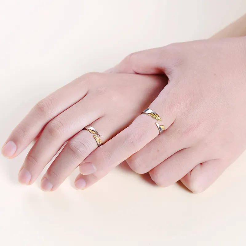CENTURY&KINDLE S925 Silver Rings Unisex-21