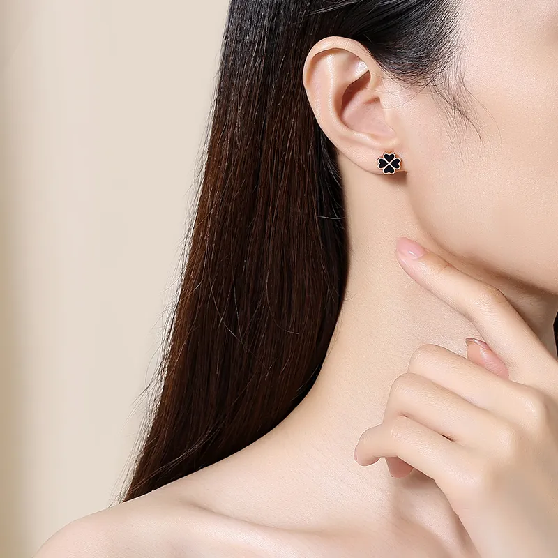 CENTURY&KINDLE S925 Silver Stud Earrings Women's-6
