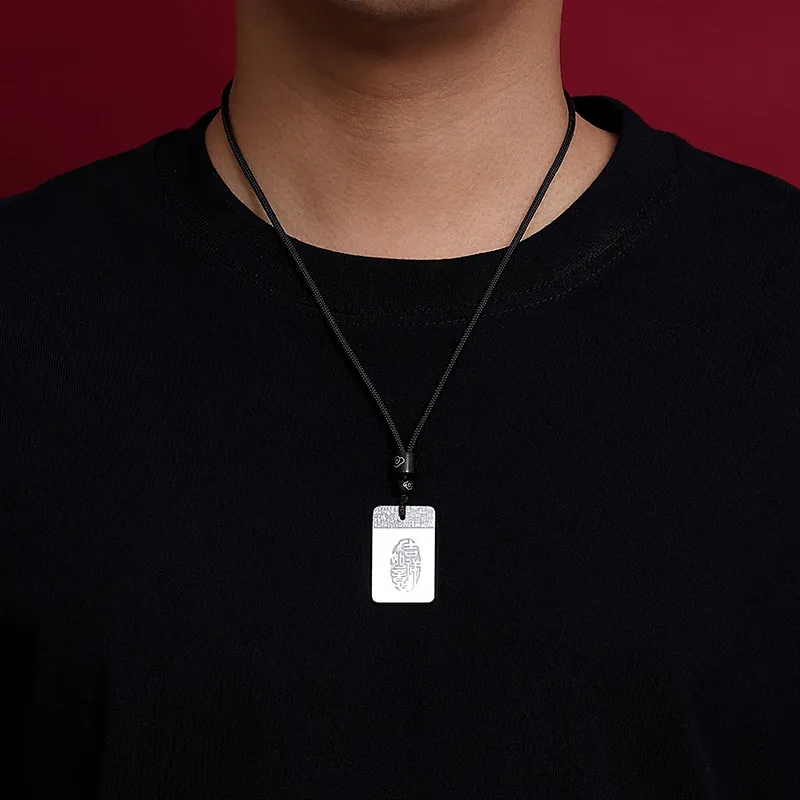 CENTURY&KINDLE 999 Fine Silver Necklaces Unisex-1