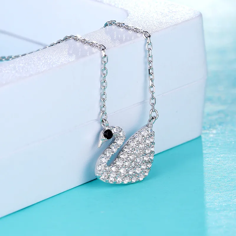 CENTURY&KINDLE S925 Silver Necklaces Women's-4