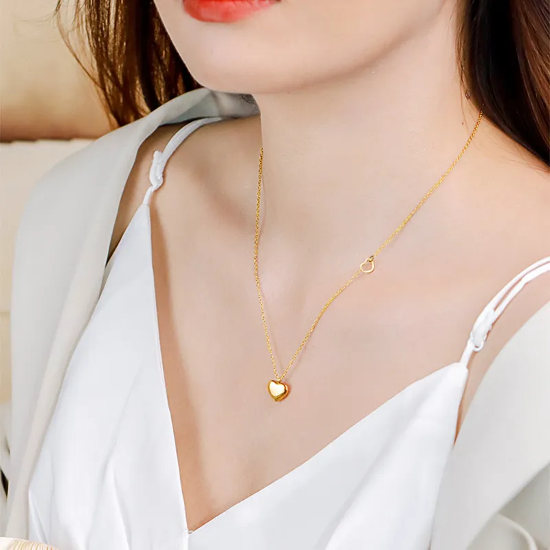 CENTURY&KINDLE 316L Titanium Steel Necklaces Women's-4