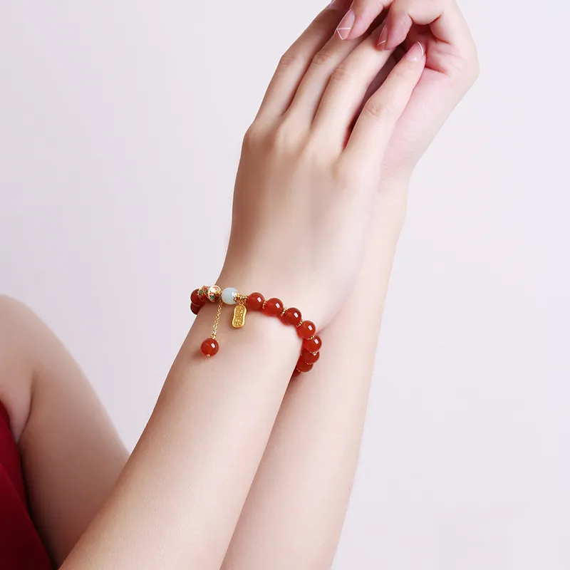 CENTURY&KINDLE Agate Bracelets Women's-5