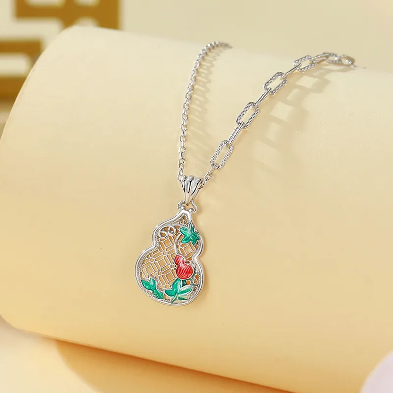 CENTURY&KINDLE 925 Sterling Silver Necklaces Women's-2