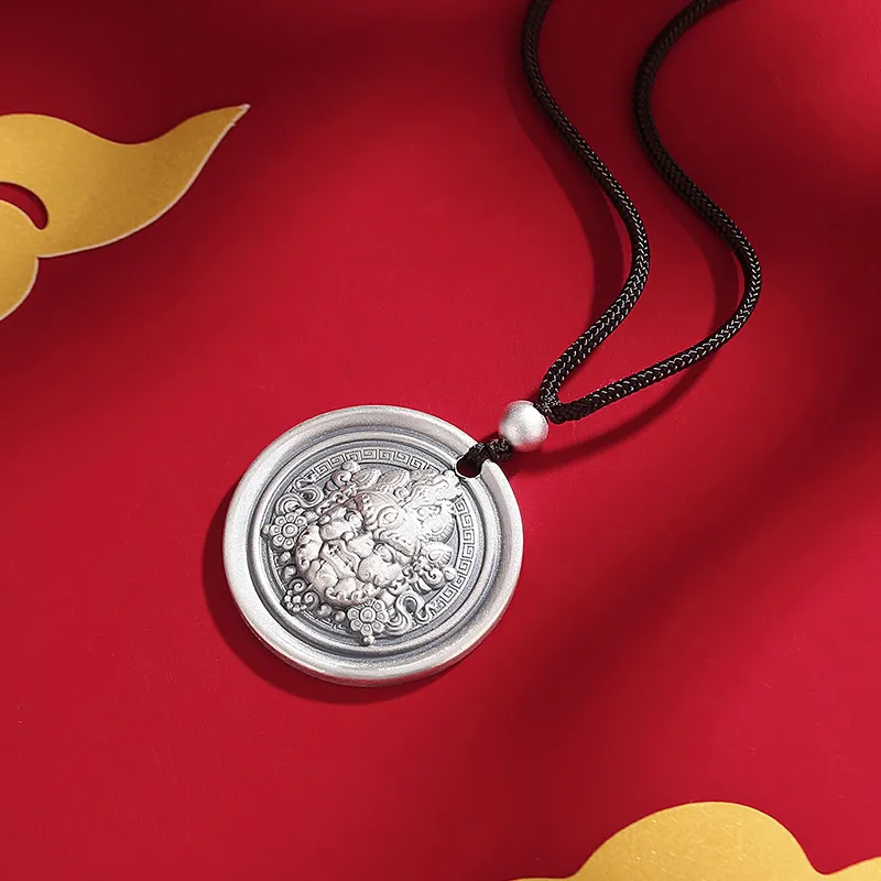 CENTURY&KINDLE 999 Fine Silver Necklaces Unisex-1