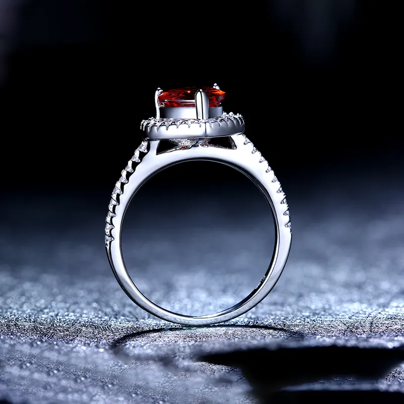 CENTURY&KINDLE S925 Silver Rings Women's-4