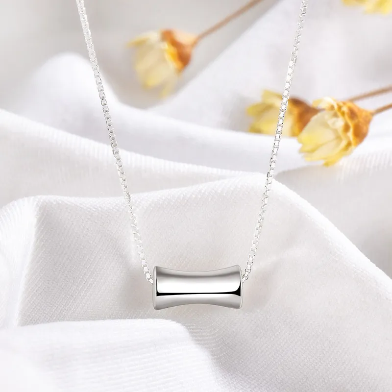 CENTURY&KINDLE 925 Sterling Silver Necklaces Women's-1