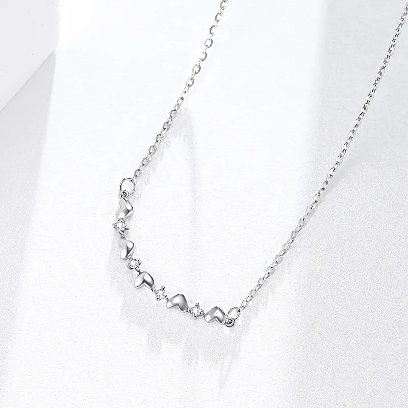 CENTURY&KINDLE S925 Silver Necklaces Women's-4