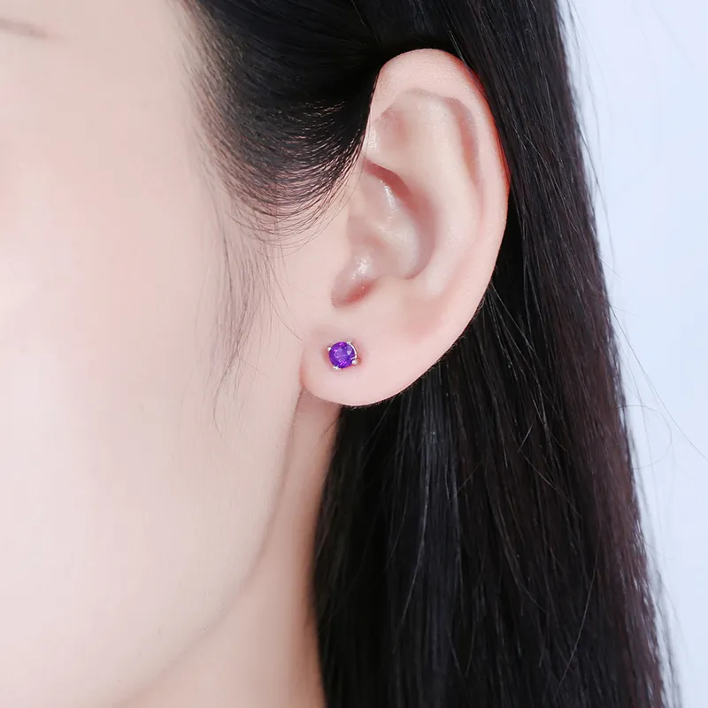 CENTURY&KINDLE Crystal Earrings Women's-1