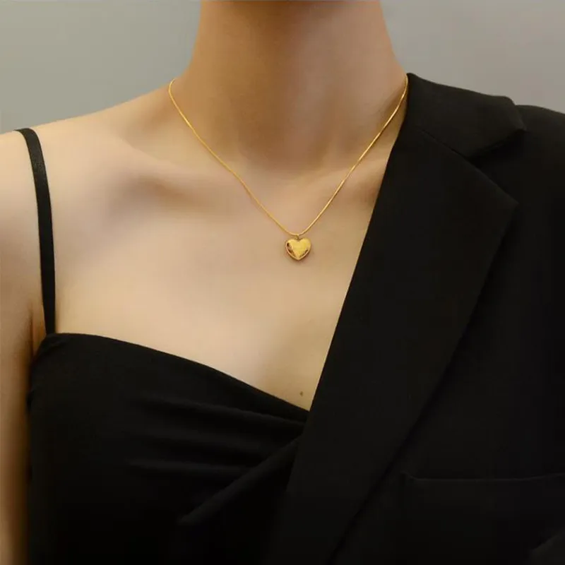 CENTURY&KINDLE 316L Titanium Steel Necklaces Women's-4