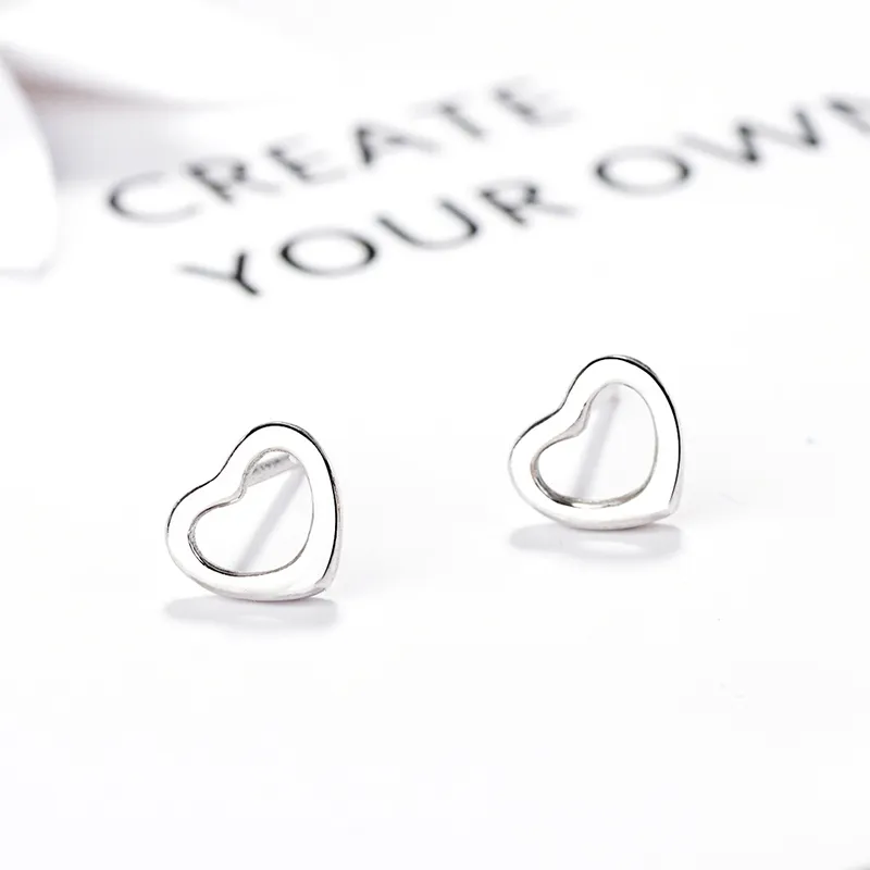 CENTURY&KINDLE S925 Silver Stud Earrings Women's-3