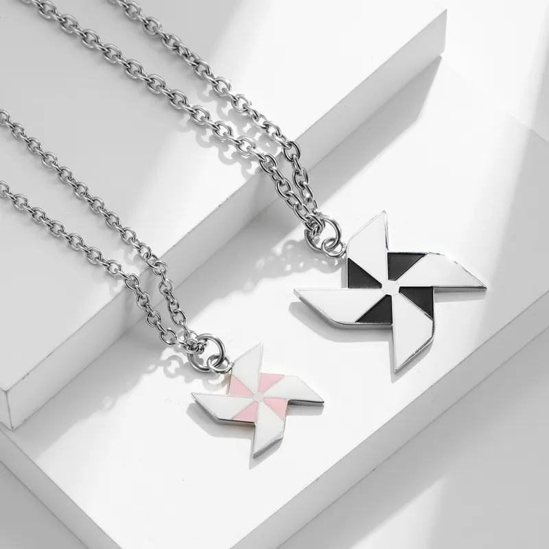 CENTURY&KINDLE Titanium Steel Necklaces Unisex-2