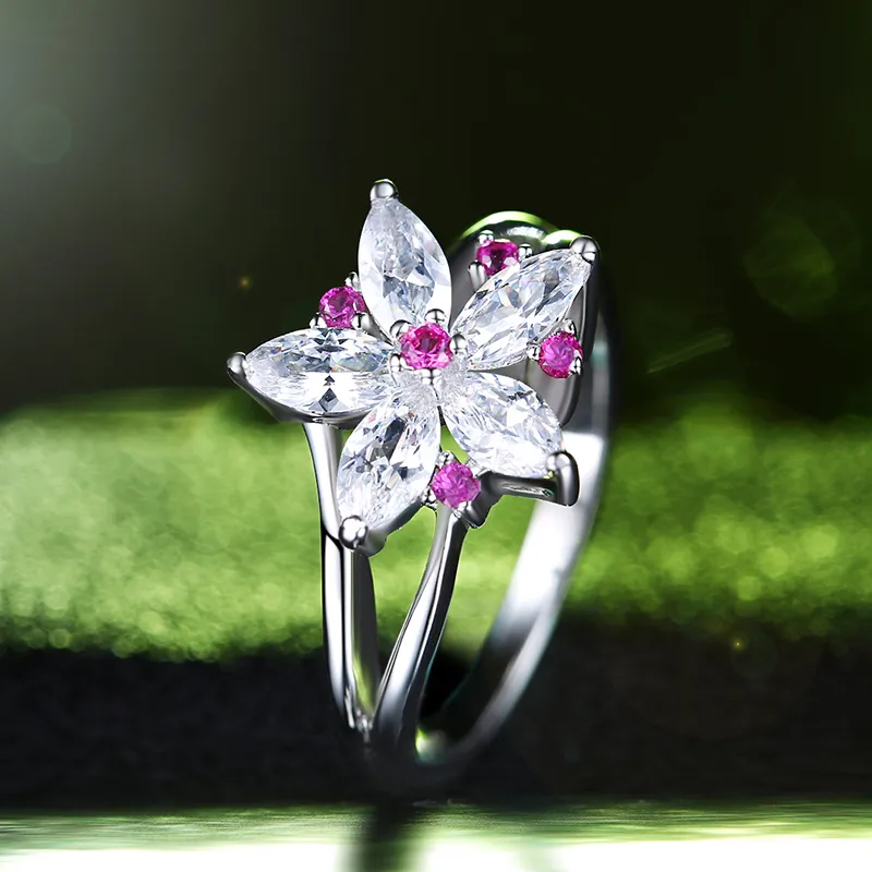 CENTURY&KINDLE S925 Silver Rings Women's-3