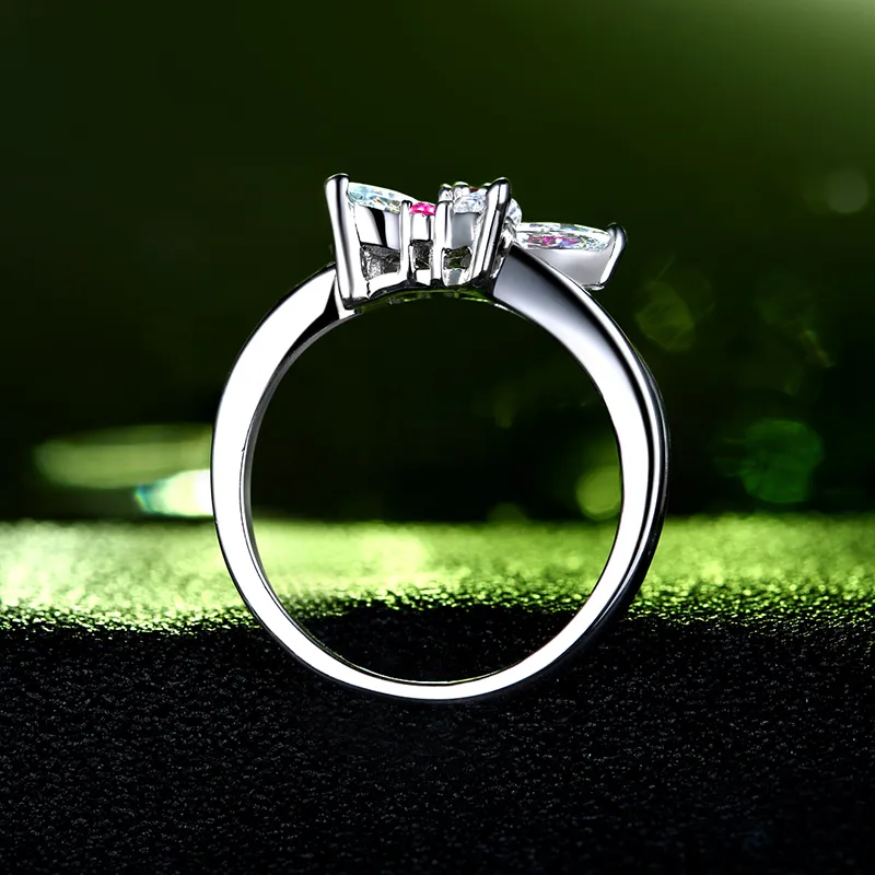 CENTURY&KINDLE S925 Silver Rings Women's-5