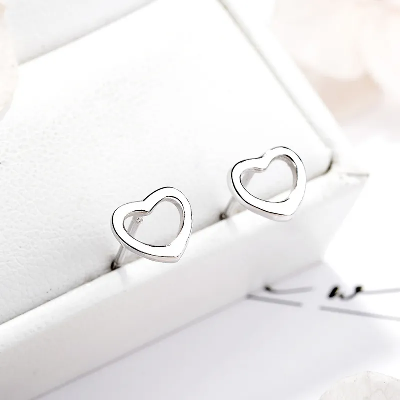 CENTURY&KINDLE S925 Silver Stud Earrings Women's-4