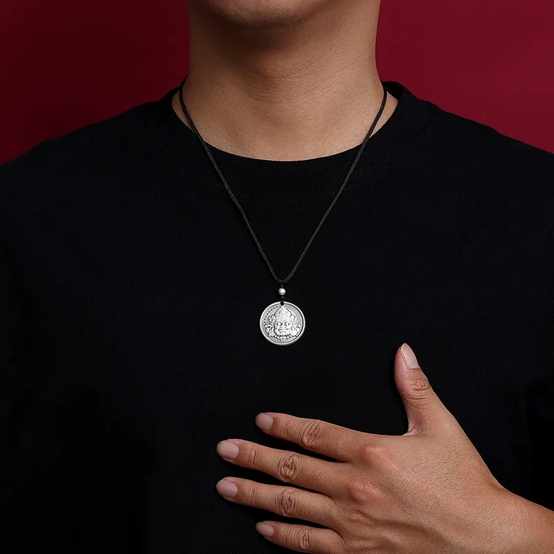 CENTURY&KINDLE 999 Fine Silver Necklaces Unisex-2